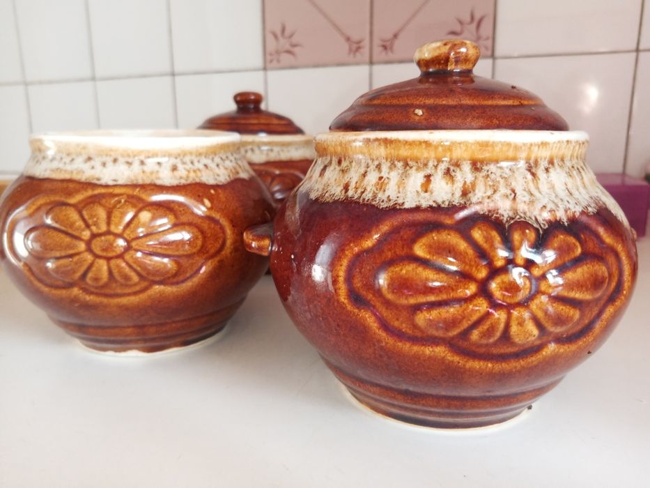 Горшочки керамические