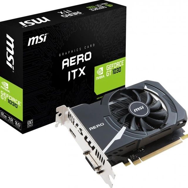 Видеокарта NVIDIA MSI Aero ITX GT 1030 2Gb