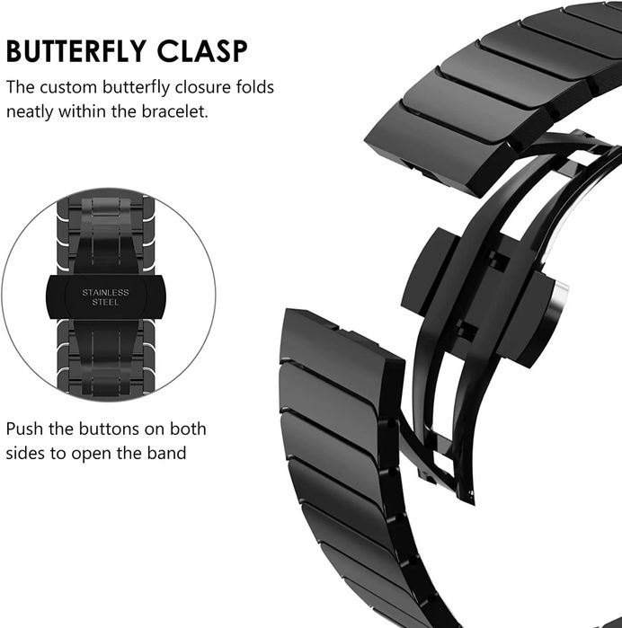 Pasek Bransoleta Apple Watch 3/4/5/6/7/8/9/SE/ULTRA(42-49 mm) SB