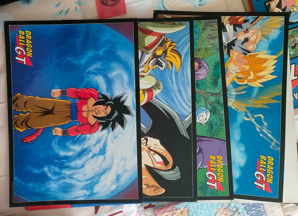 Dragon Ball GT portfólio das VHS