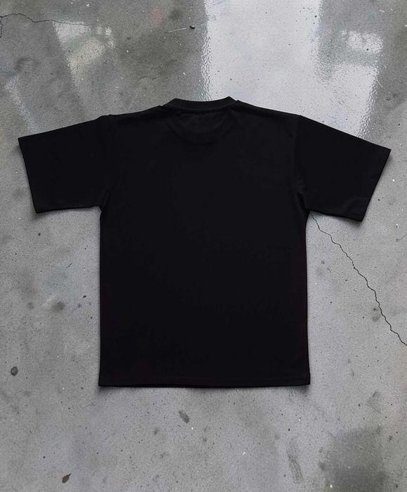 Moschino Czarna Bawełna 100% Tshirt Koszulka S M L XL Męska