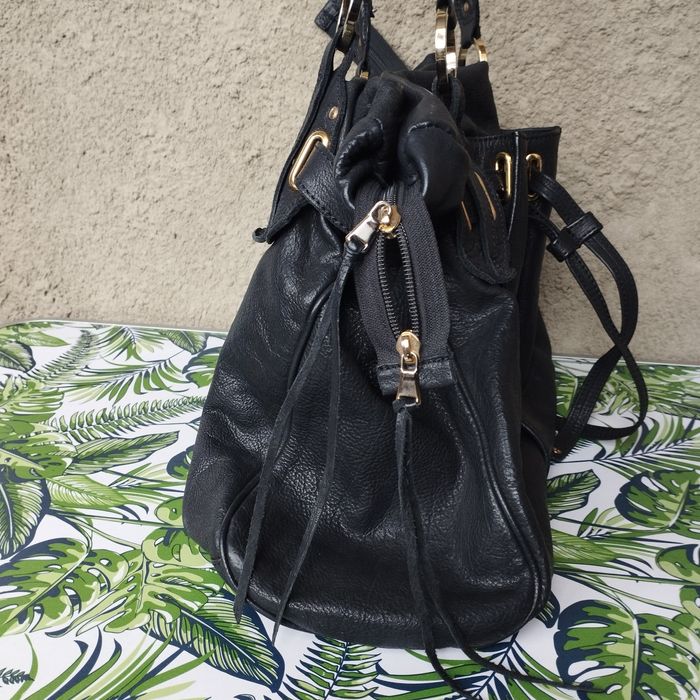 Шкіряна сумка хобо Marina Rinaldi