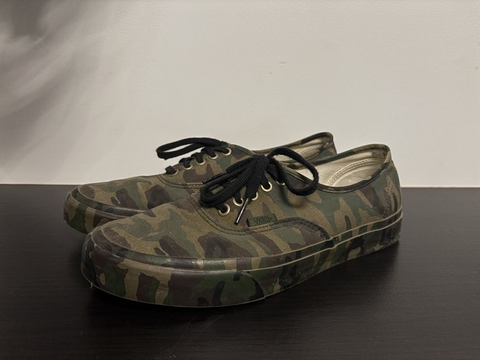 Buty Vans w kolorystyce moro
