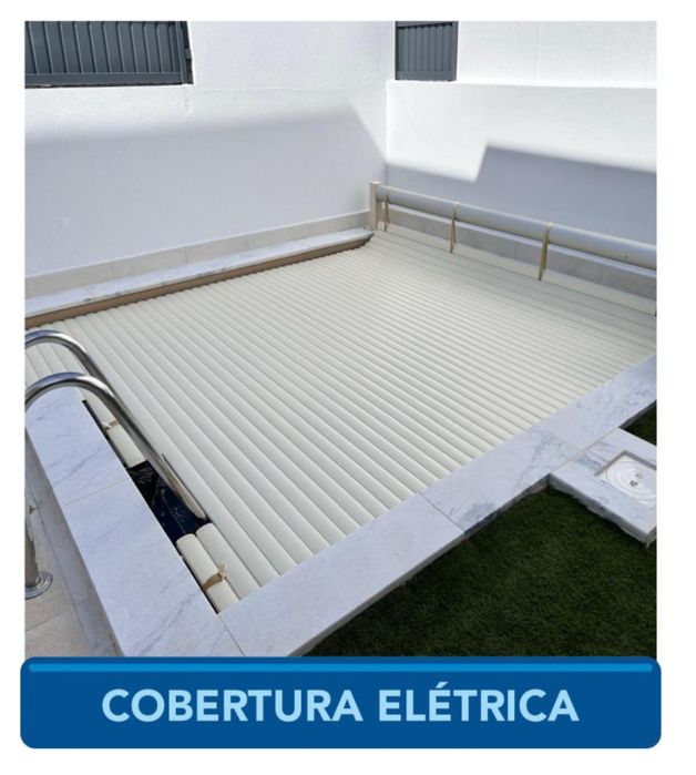 Qual a melhor cobertura para piscina ? Mergulho Salgado Piscinas