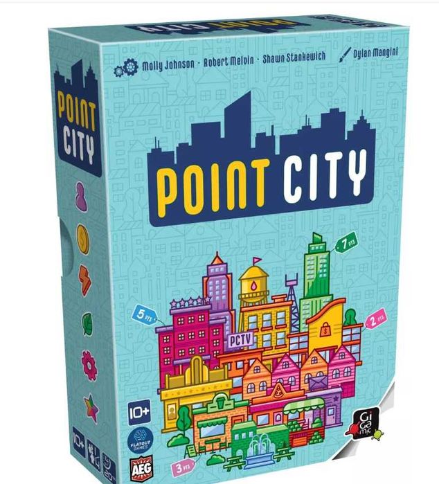 jogo tabuleiro Point City - SELADO