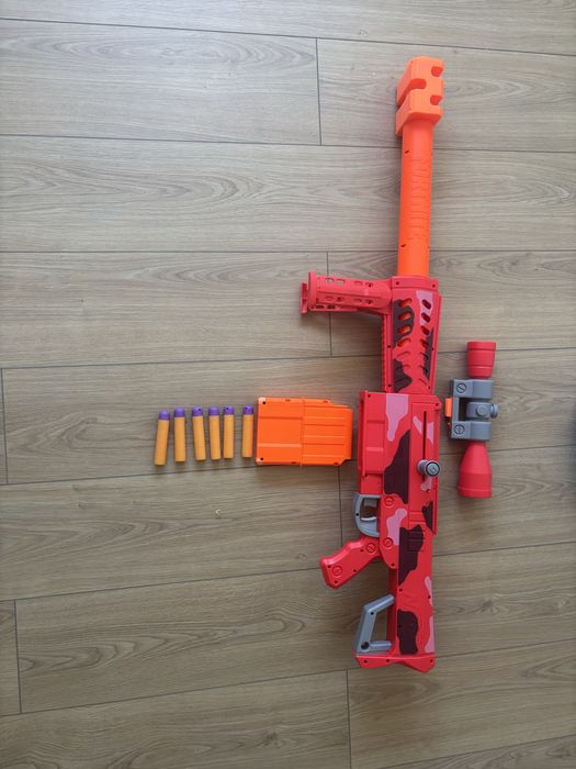 Nerf em prefeito estado com seis balas