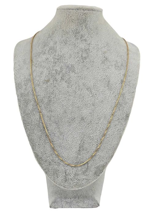 Piękny ZŁOTY łańcuszek KOSTKA 3,44G 585 55cm