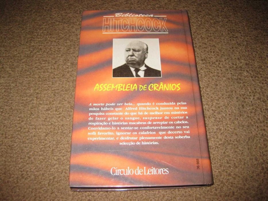 Livro Biblioteca Hitchcock "Assembleia de Crânios"