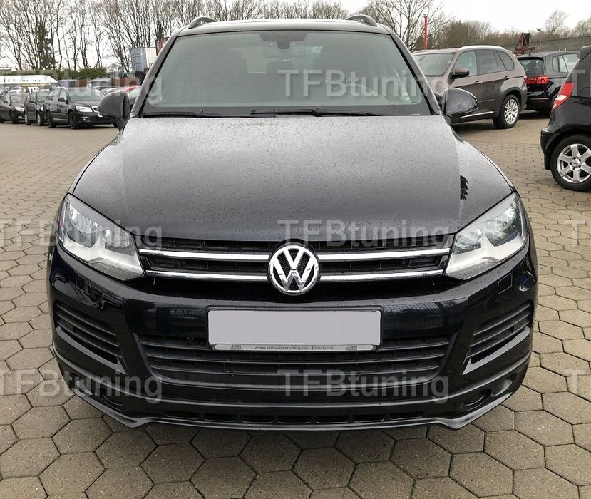 spoiler dokładka zderzaka przód touareg 7p 2010-2014 ver2 tfb tuning