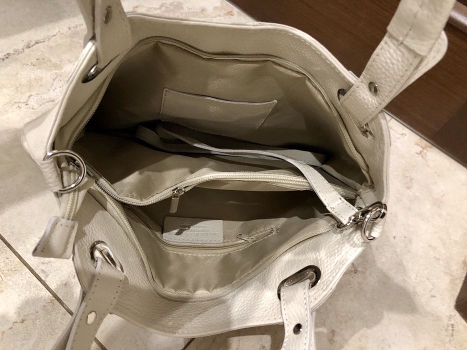 Virginia Conti Сумка из кожи Кожаная сумка Италия