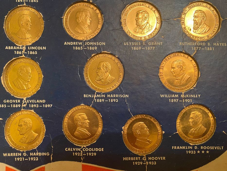 Президентські монети США (Оригінал)