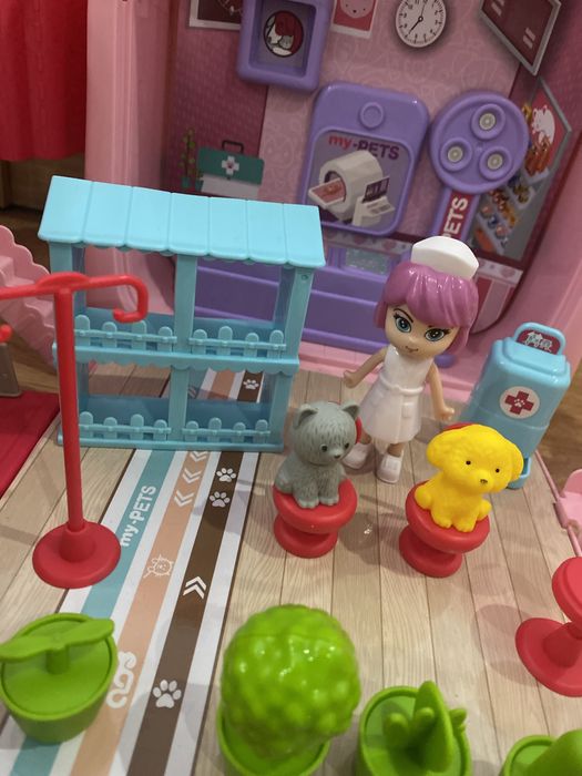 Іграшка Рюкзак 3в1 Лікарня домашніх тварин