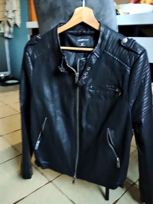Kurtka ze skóry cielęcej sportowa
