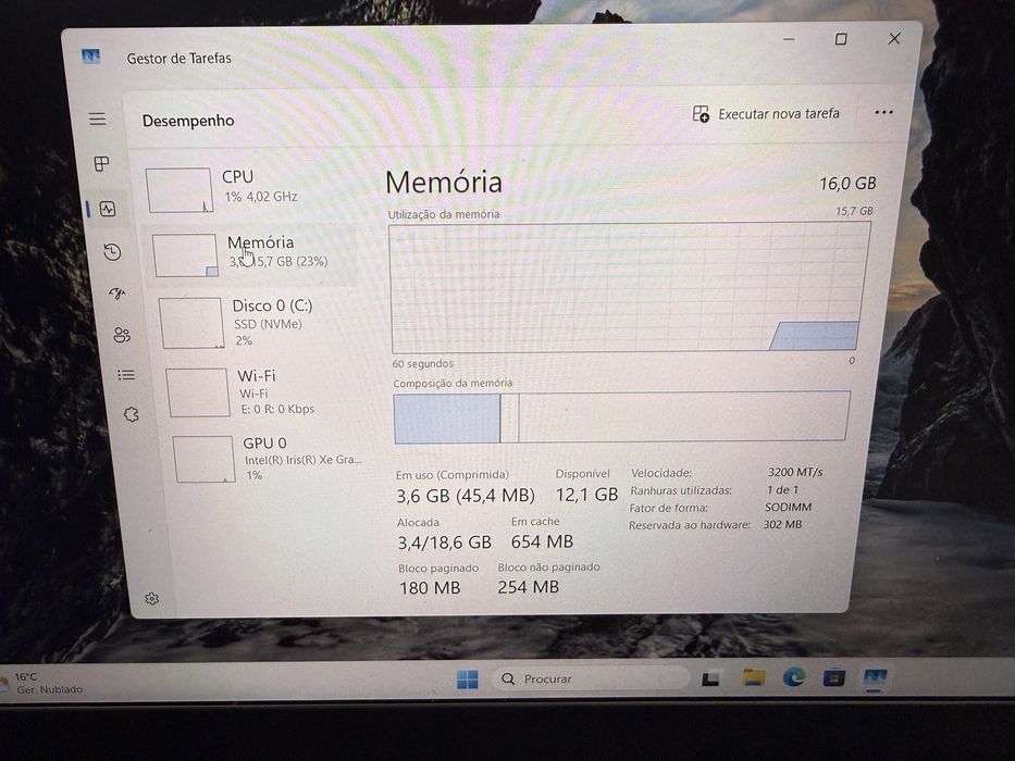 Portatil Lenovo E15 15.6’ i5 11th 16GB RAM 512GB M2