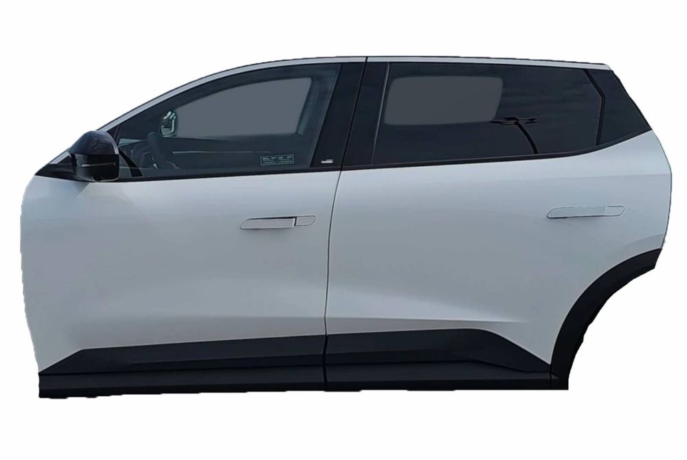 renault scenic 5 v e-tech drzwi lewe przód tył z lusterkiem kpl białe