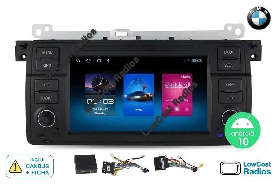 Auto Rádio GPS BMW E46, E39, E90, E81, VW, Opel, Mercedes W203, Ford