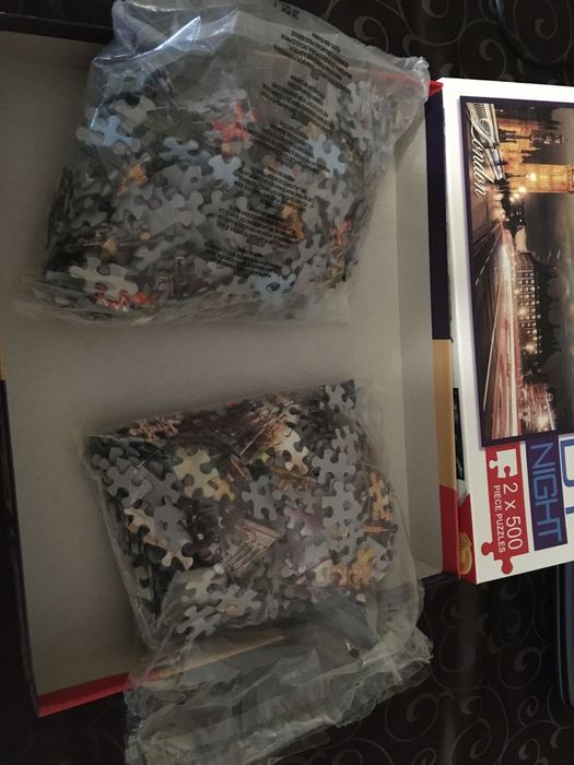 2 puzzles de 500 peças -Londres