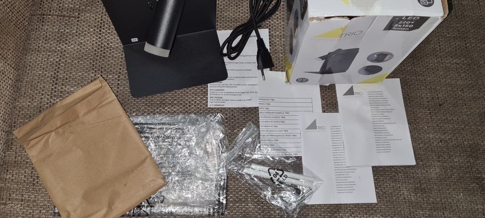 Oświetlenie Lampa Trio Led Metal Oprawa