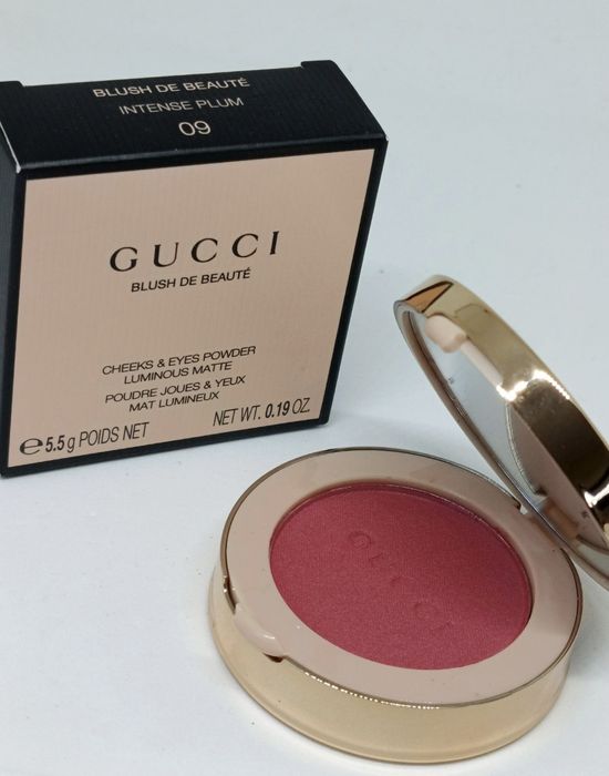 Gucci Blush De Beauté 09 Intense Plum – róż do policzków i powiek