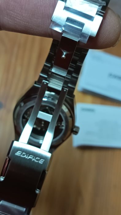 *NOVO* Casio EDIFICE automatico EFK-100CD-1A (39 mm)