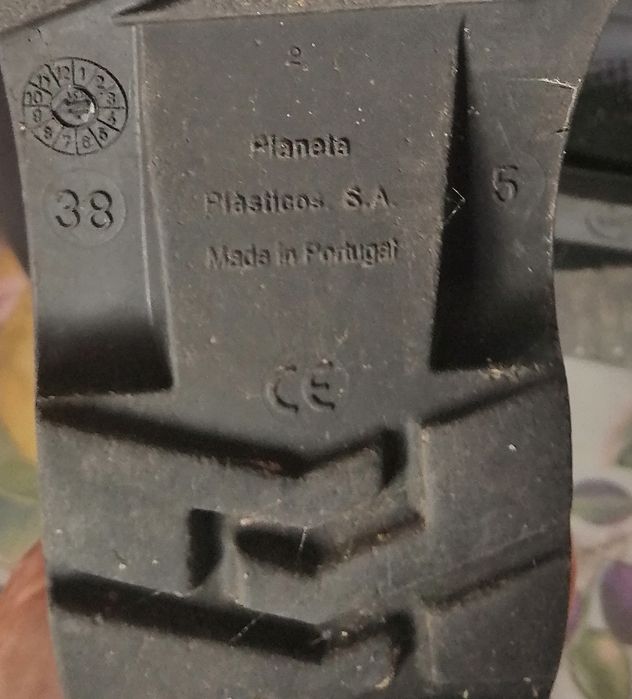 Botas galochas n39 dunlop