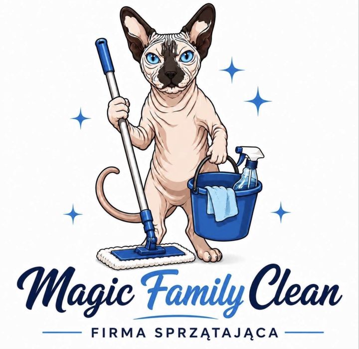 Seris sprzątający, sprzątanie klatek schodowych Magic Family Clean