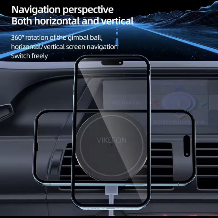 Carregador telemovel magnetico carro