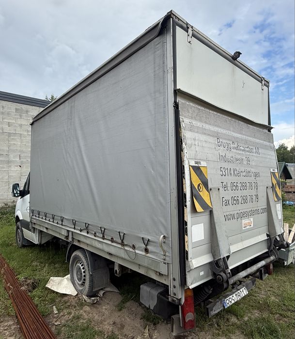 Mercedes Sprinter 313 CDI 2.2 plandeka , zabudowa 8ep,  winda