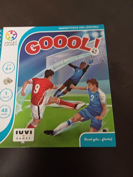 Piłkarska magnetyczna gra logiczna Goool stan bdb+