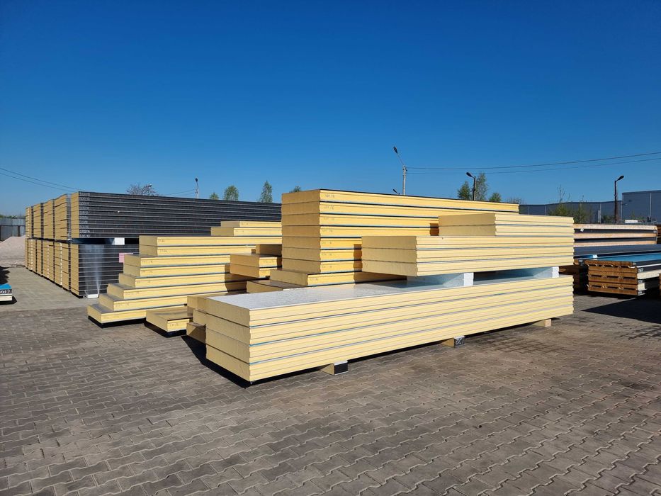 Płyta warstwowa Obornicka ściana dach Prekon Płyty warstwowe Dachowe