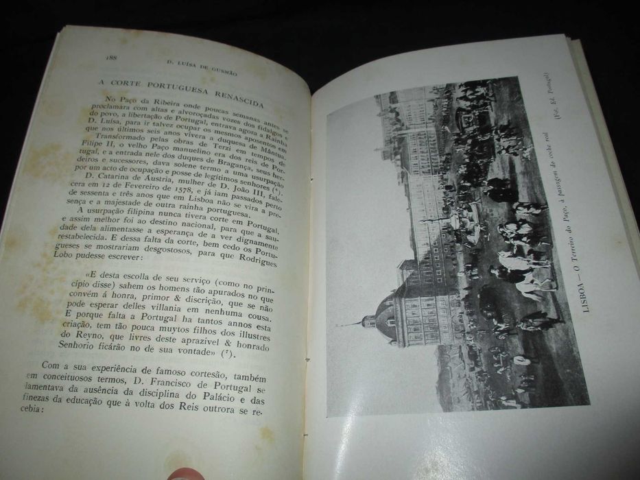 Livro Dona Luisa de Gusmão Hipólito Raposo 1947