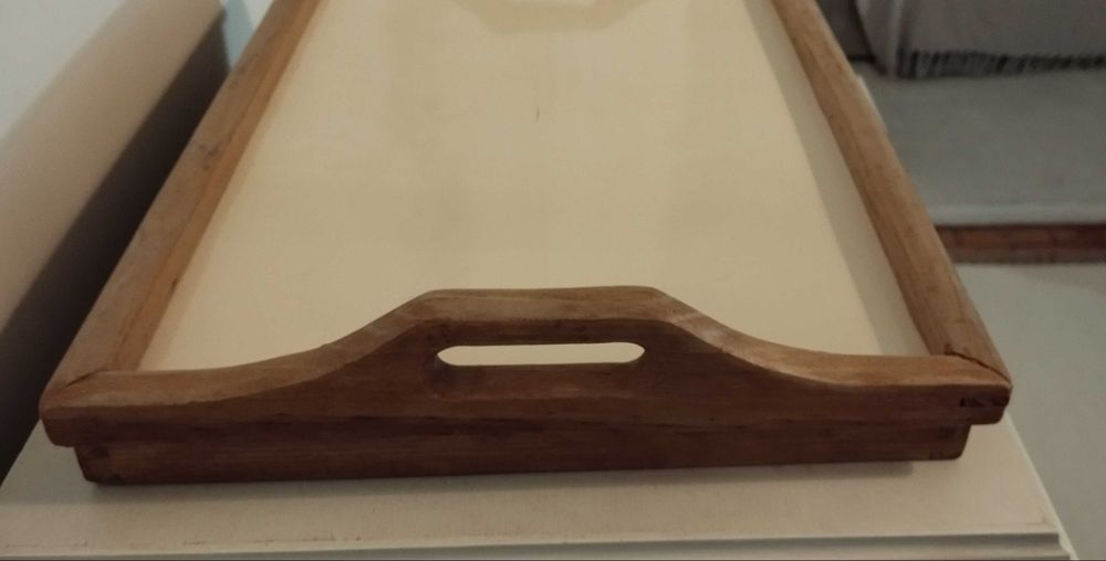 Tabuleiro madeira maciça para restauro