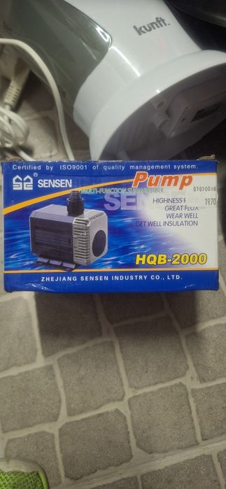 Bomba de aquário Submersível Sensen HQB-2000 + Pulverizador de Jardim