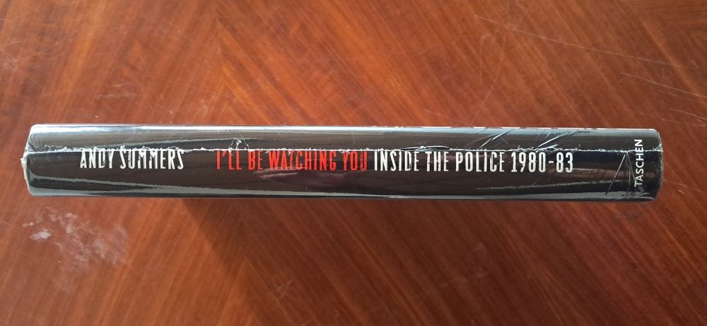 Livro Andy Summers. I’ll Be Watching You. Inside The Police 1980-83