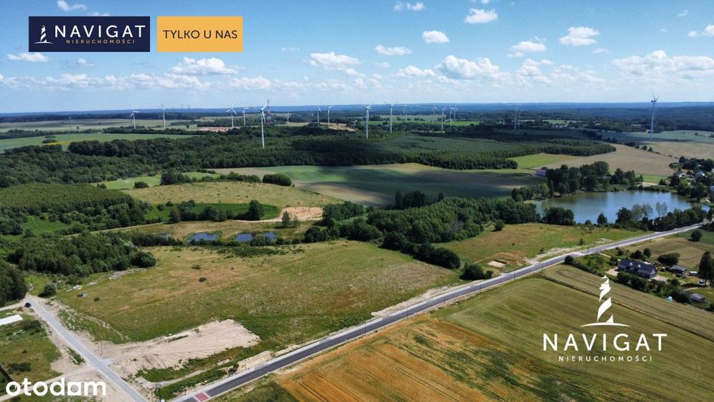 Piękne działki blisko lasu i jeziora