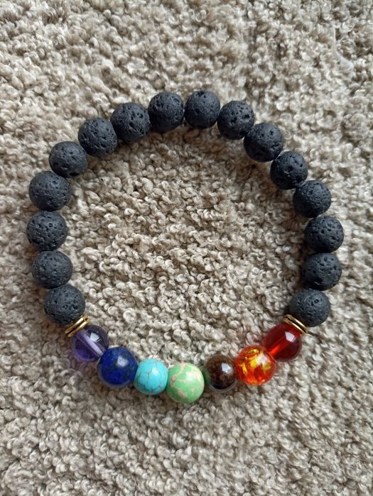 Pulseiras dos 7 chakras da Nature & Decouvertes