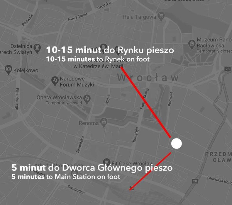 Mieszkanie – Wrocław, Dzielnica Czterech Wyznań, Stare Miasto - Więcej