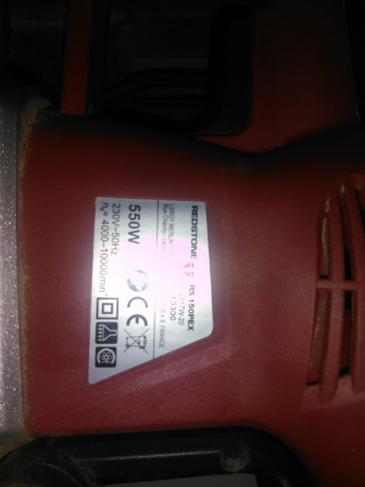 Lixadoura rotativa REDSTONE