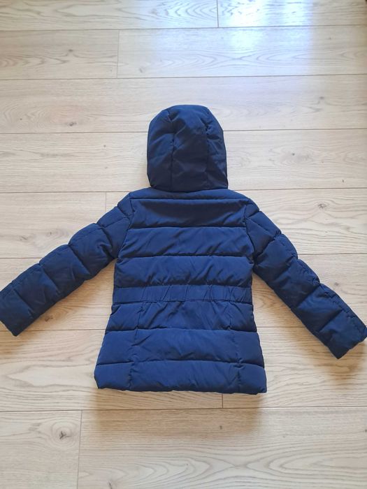 Kurtka Zara 128 puchowa dziewczynka super ciepła