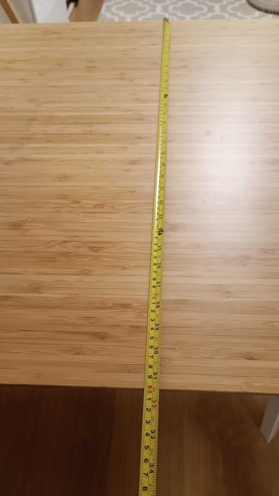 Mesa extensível IKEA bambu