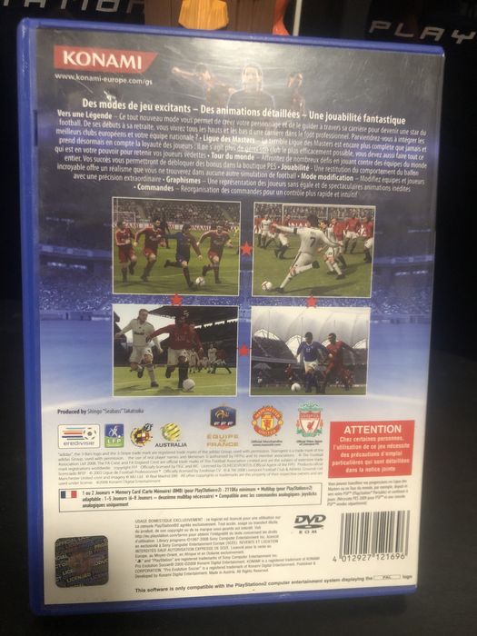 Pro Evolution Soccer 2009 PES 2009 Konami na PS2 i PS3