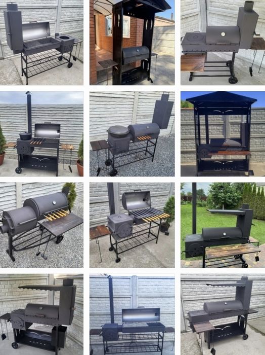 •3/4/5мм • Мангал 3в1: Барбекю, Гриль, Коптильня, Печь под Казан