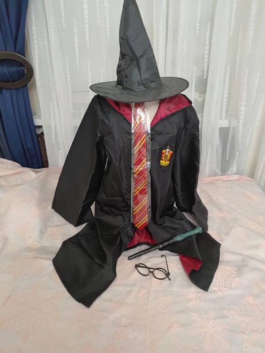 Strój przebranie Harry Potter czarodziej 5 części roz S