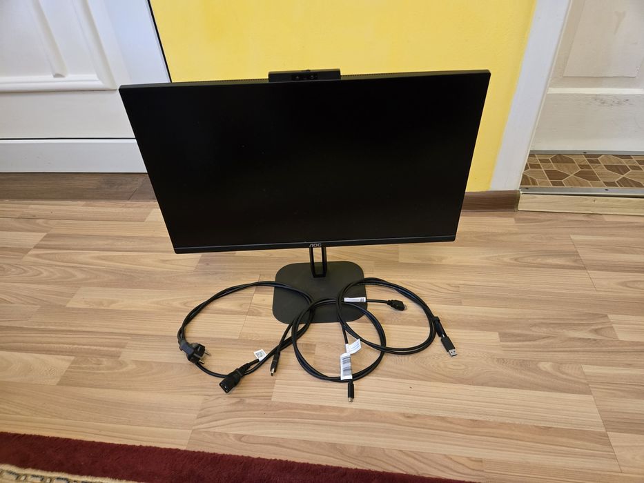 Монітор 23.8" АОС 24V5CW BK Black (RKBNBHA000572) монітор під ремонт