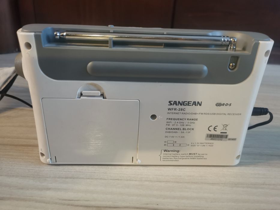 Sangean WFR-28C  internet radio /dab + /fm rds/usb/ Spotify