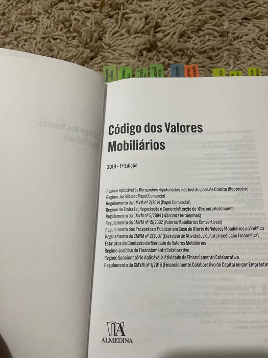 Código dos Valores Mobiliados | 1.a Edição (2019)