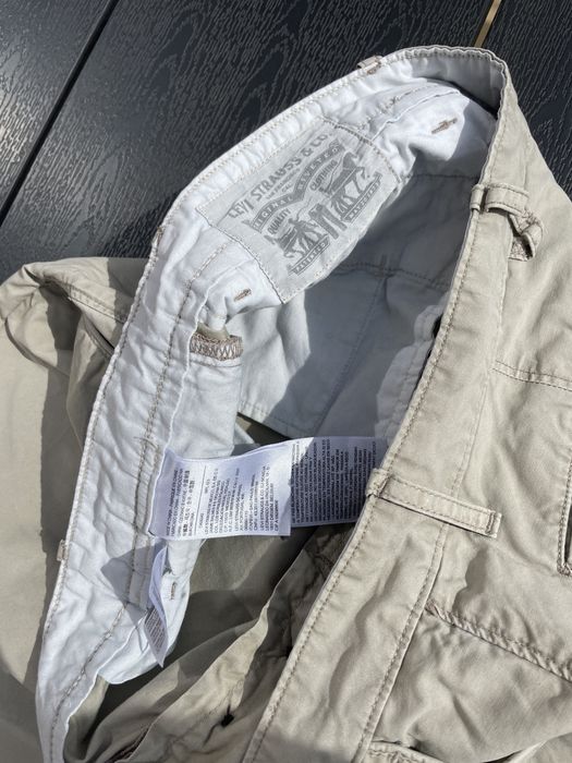 Chinos  levis 33 34 beżowe casual style