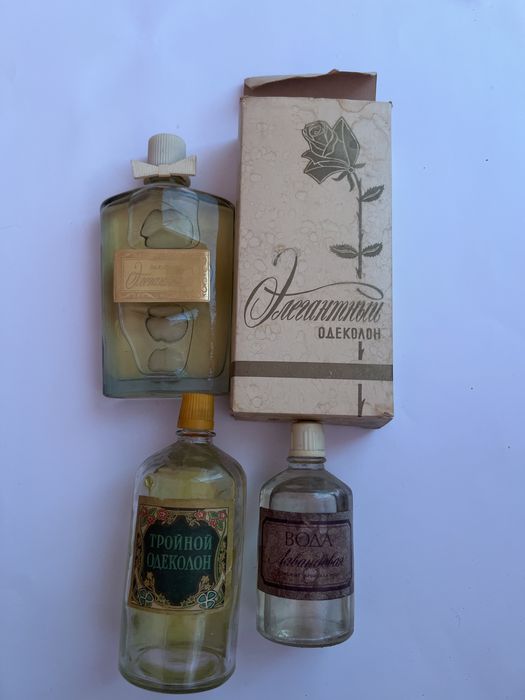 Одеколон СССР Элегантный , Тройной