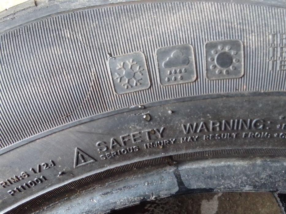 Cena za 2 Opony wielosezonowe 215/60r16 DELINTE