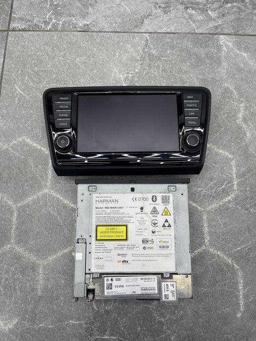 Radio+Zmieniarka Skoda Octavia III Oryginał!